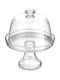 Borgonovo Palladio Cake Stand Transparent 22x22cm