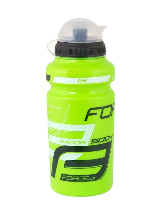 Force Savior Ultra Cycling Plastic Water Bottle 500ml Green