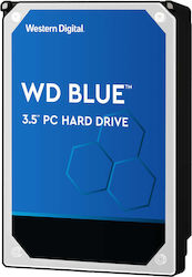 Western Digital Blue 6TB HDD Festplatte 3.5" SATA III 5400Umdrehungen pro Minute mit 256MB Cache für Schreibtisch