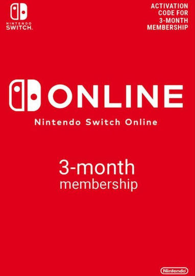 Nintendo Switch Online Предплатена карта с кредит за време за 90 дни Ключ за Nintendo