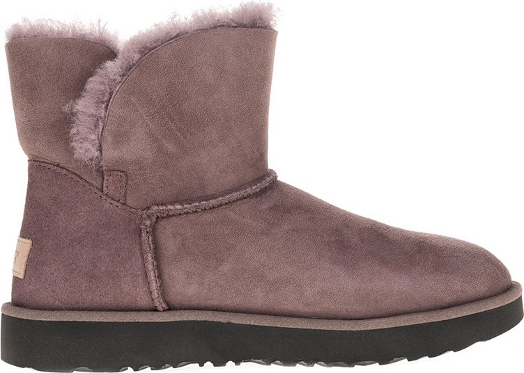 Ugg classic cuff mini hot sale stormy grey