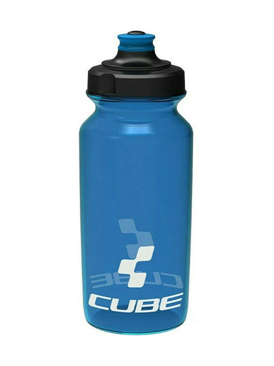 CUBE Πλαστικό Παγούρι Ποδηλάτου 500ml Μπλε