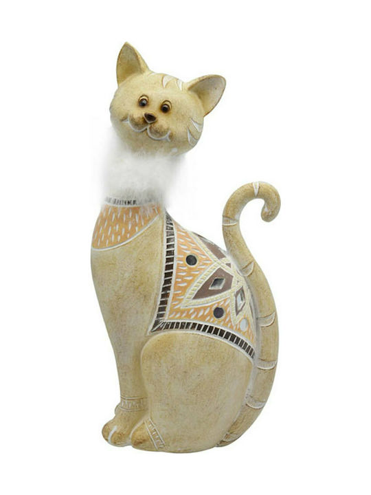 Ankor Decorative Cat made of Plastic 13.5x7x27cm 1pcs