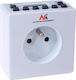 Maclean Energy Digital Timer Socket Weekly