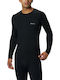 Columbia Midweight Men's Athletic Long Sleeve Blouse Black