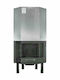 CHytiria Misailidi T-80 Monobloc Șemineu cu inserție Lemn 15.4kW Prismatic cu ușă glisantă de cabinet Rezervor de expansiune închis