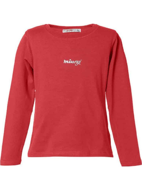Energiers Kids' Shirt Long Sleeve Red