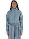 Kiya Women's Sweatshirt Jacket Blue