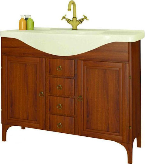 Gloria Pílio Waschtisch ohne Waschbecken L85xB49xH83cm Kirsche