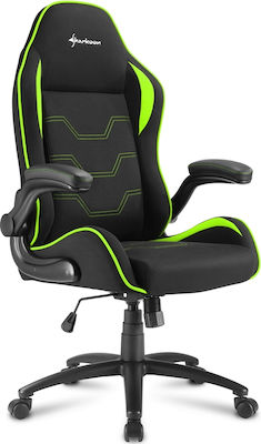 Sharkoon Elbrus 1 Fabric Gaming Chair Green