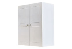 Drop Classic II Ντουλάπι Μπάνιου Πλυντηρίου 60x32x70cm Γυαλιστερή Λάκα Λευκό