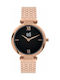 Visetti Sonata Watch with Pink Gold Metal Bracelet