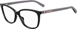 Moschino Plastic Eyeglass Frame Black MOL546 807