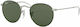 Ray Ban Άθραυστα Στρογγυλά Παιδικά Γυαλιά Ηλίου Ασημί