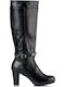 Envie Shoes High Heel Women's Boots Black