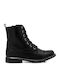 Exe Kids Boots with Zipper Black