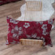 Teoran Decorative Pillow Case Louisiana 10 Bordo 30x50cm.