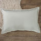 Teoran Sofa Cushion Velvet 01 Ivory 30x50cm.