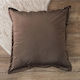 Teoran Sofa Cushion Velvet 03 Brown 45x45cm.