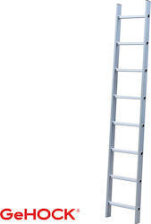 GeHock Leiter Aluminium mit 8 Stufen 218cm