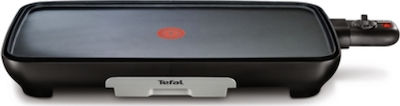 Tefal Plancha Tischplatte Elektrischer Grill 2000W mit einstellbarem Thermostat 50cmx26cmcm