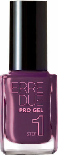 Erre Due Pro Gel Glossy Βερνίκι Νυχιών Μακράς Διαρκείας 552 Bouncy Velvet 12ml