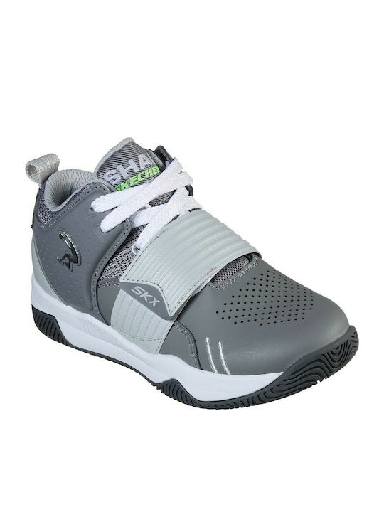 Skechers Αthletische Kinderschuhe Laufen Powershot Gray