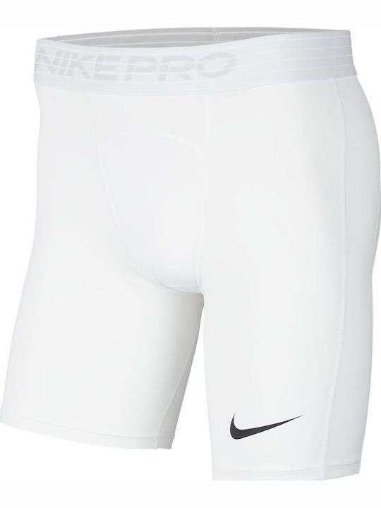 Nike Pro Ανδρικό Αθλητικό Κολάν Compression Κοντό Λευκό
