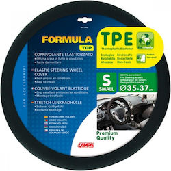 Lampa Κάλυμμα Τιμονιού Αυτοκινήτου Formula One με Διάμετρο 35-37εκ. Συνθετικό Μαύρο Lampa Κάλυμμα Τιμονιού Αυτοκινήτου Formula One με Διάμετρο 35-37εκ. Συνθετικό Μαύρο