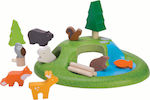 Plan Toys Jucărie Miniatură Animal Set pentru 3+ Ani