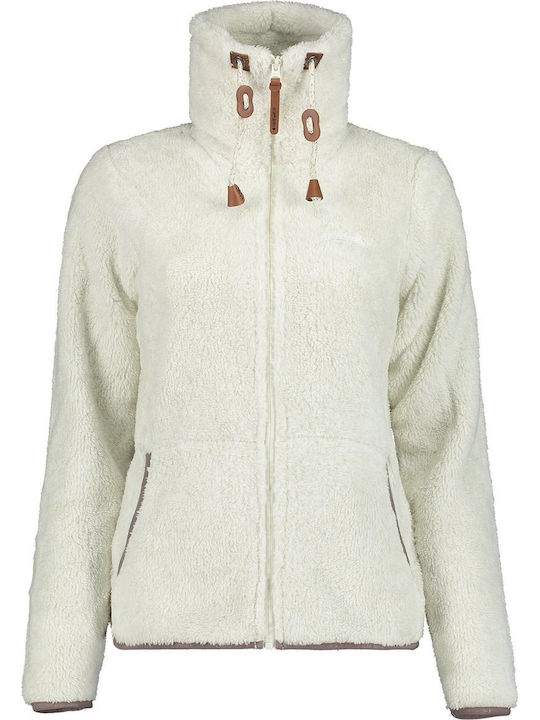 Icepeak Karmen Women's Cardigan with Zipper White