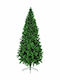 Line Christmas Slim Green Tree with Metallic Base and Built in Branches H180cm