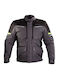 Nordcode Senegal Men's Motorcycle Jacket Cordura 4 Seasons Waterproof Dark Grey/Fluo