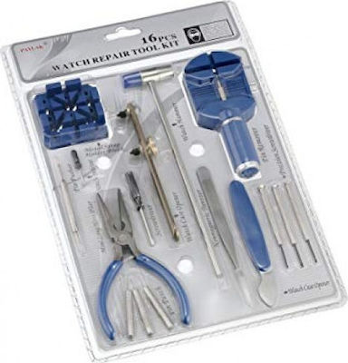 Σετ Εργαλείων Επισκευής Ρολογιών x1028 Hand Tool Set 16pcs