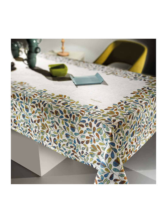 Saint Clair 1025 Polyester Stain Resistant Tablecloth Lime 140x180cm