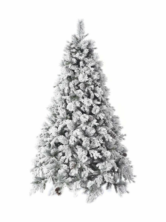 Alaska Snowy Christmas Green Tree H150cm