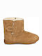 Ugg Australia Keelan Δερμάτινα Παιδικά Μποτάκια Καφέ