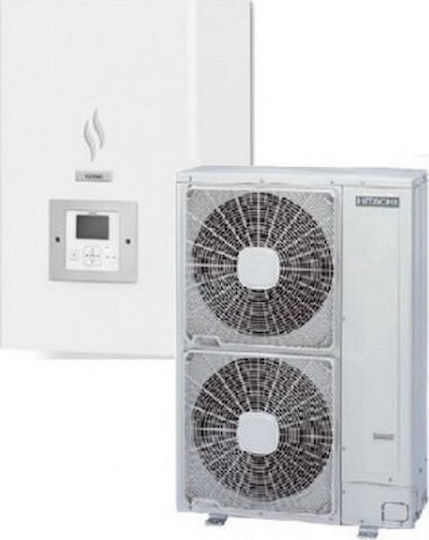 Hitachi Wärmepumpe 11kW Dreiphasig 60°C Teilen