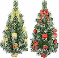 XMASfest Christmas Decorative Tree 60cm Decorated (Μiscellaneous Colors)