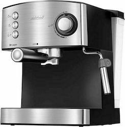 MPM Mașină de cafea espresso 850W Presiune 20bar Argint