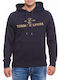 Tommy Hilfiger Icon Men's Sweatshirt with Hood and Pockets Navy Blue