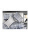 Guy Laroche Pueblo Pillowcase Set Cement 50x70cm.