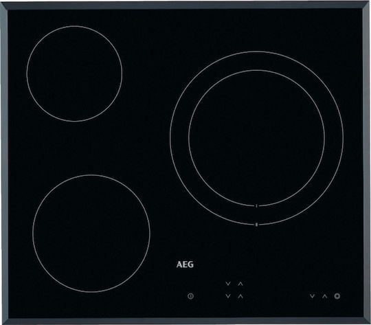 AEG Ceramic Cooktop With Frame Autonomous 59x52εκ.