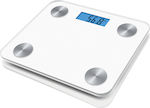 Platinet Smart Body Scale Smart Cantar cu Analizator de Grasime & Bluetooth in culoare Alb