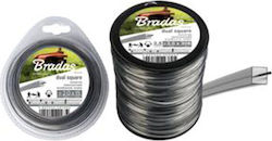 Bradas Square Brush Cutter Trimmer Line 3mm 50m ZRK30050K