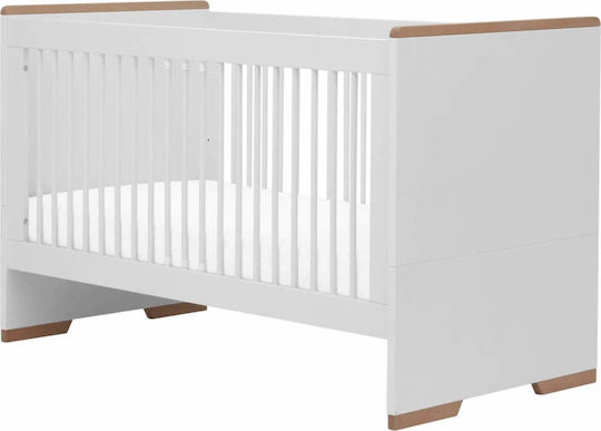 Pinio Convertible Baby Crib Snap White Pinio Convertible Baby Crib Snap White