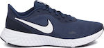 Nike Revolution 5 Ανδρικά Αθλητικά Παπούτσια Running Μπλε