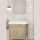 Drop Litos 50 Countertop with Sink & Mirror Glo...