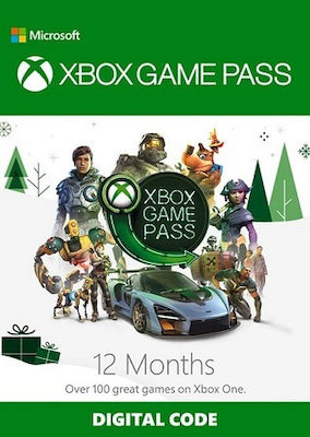 xbox live ultimate game pass 12 month