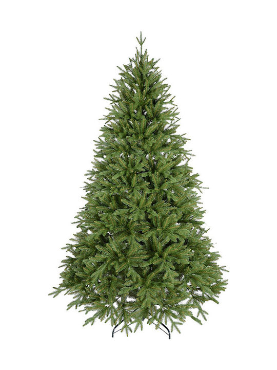 Χριστουγεννιάτικο Δέντρο Abete Πράσινο 210εκ με Μεταλλική Βάση